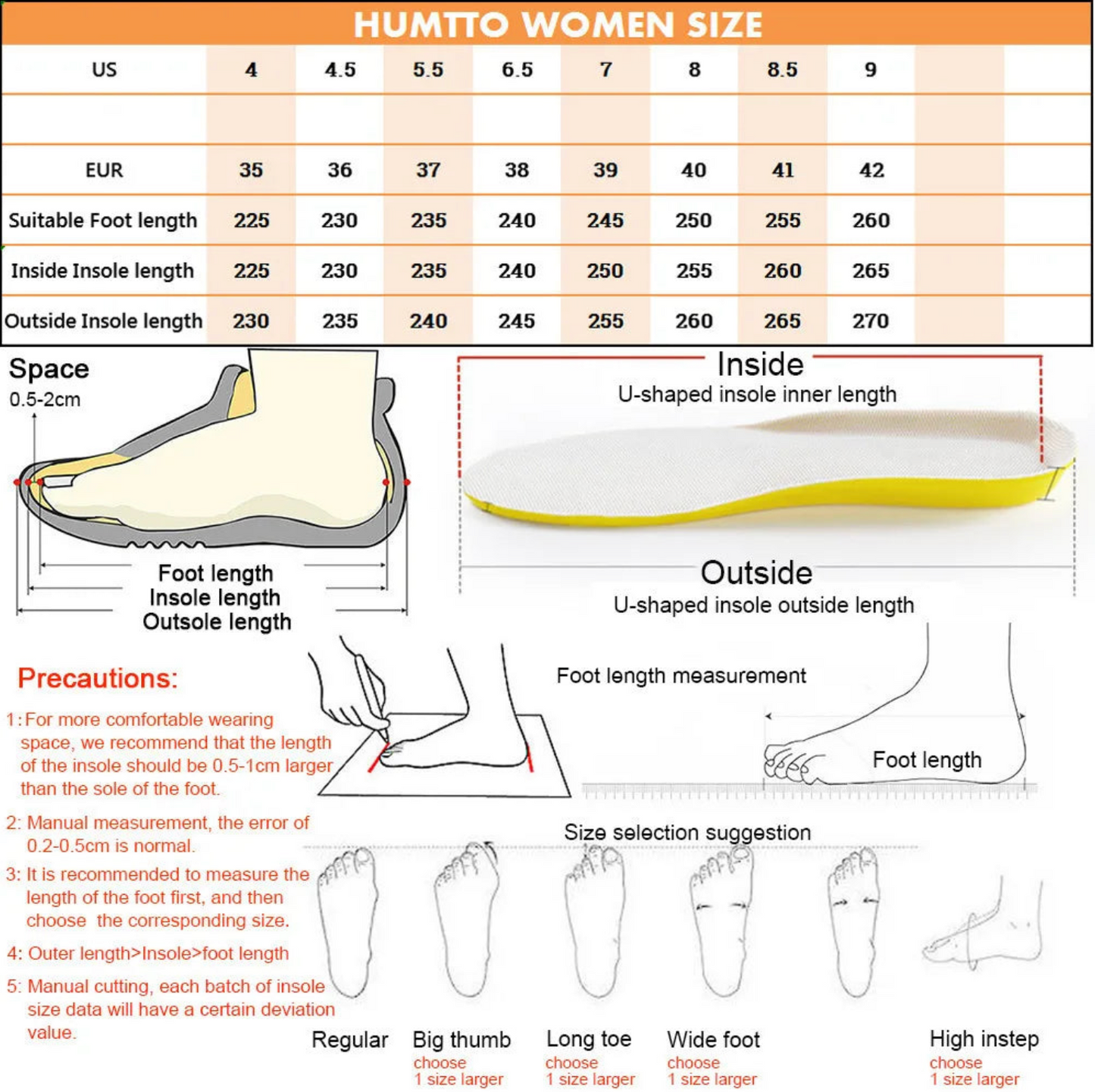 Guide de tailles