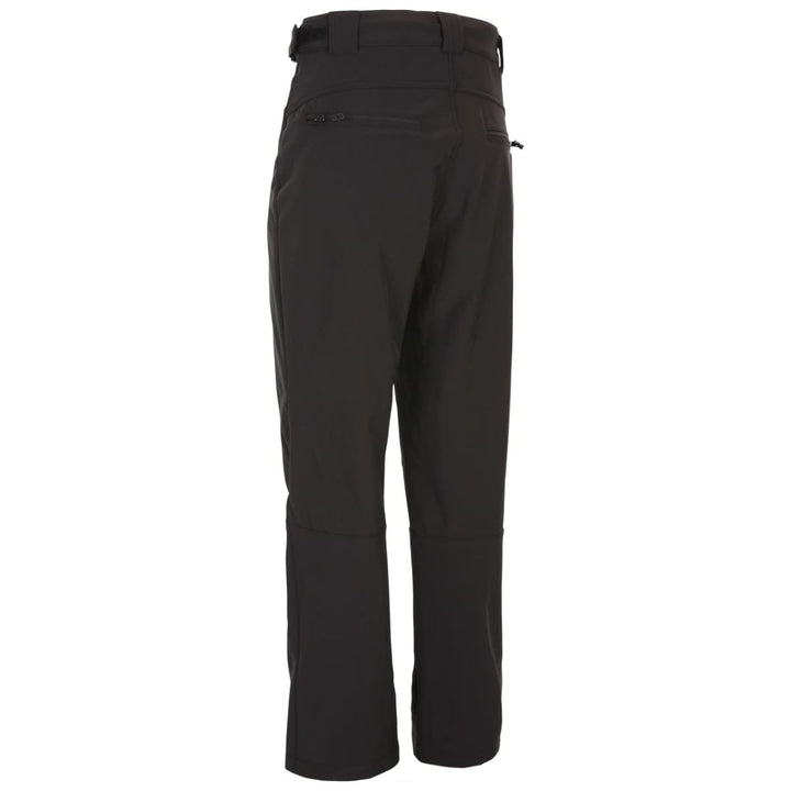 Pantalon imperméable avec poches zippées pour la randonnée – coloris noir